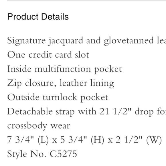 Coach crossbody - Picture 8 of 10